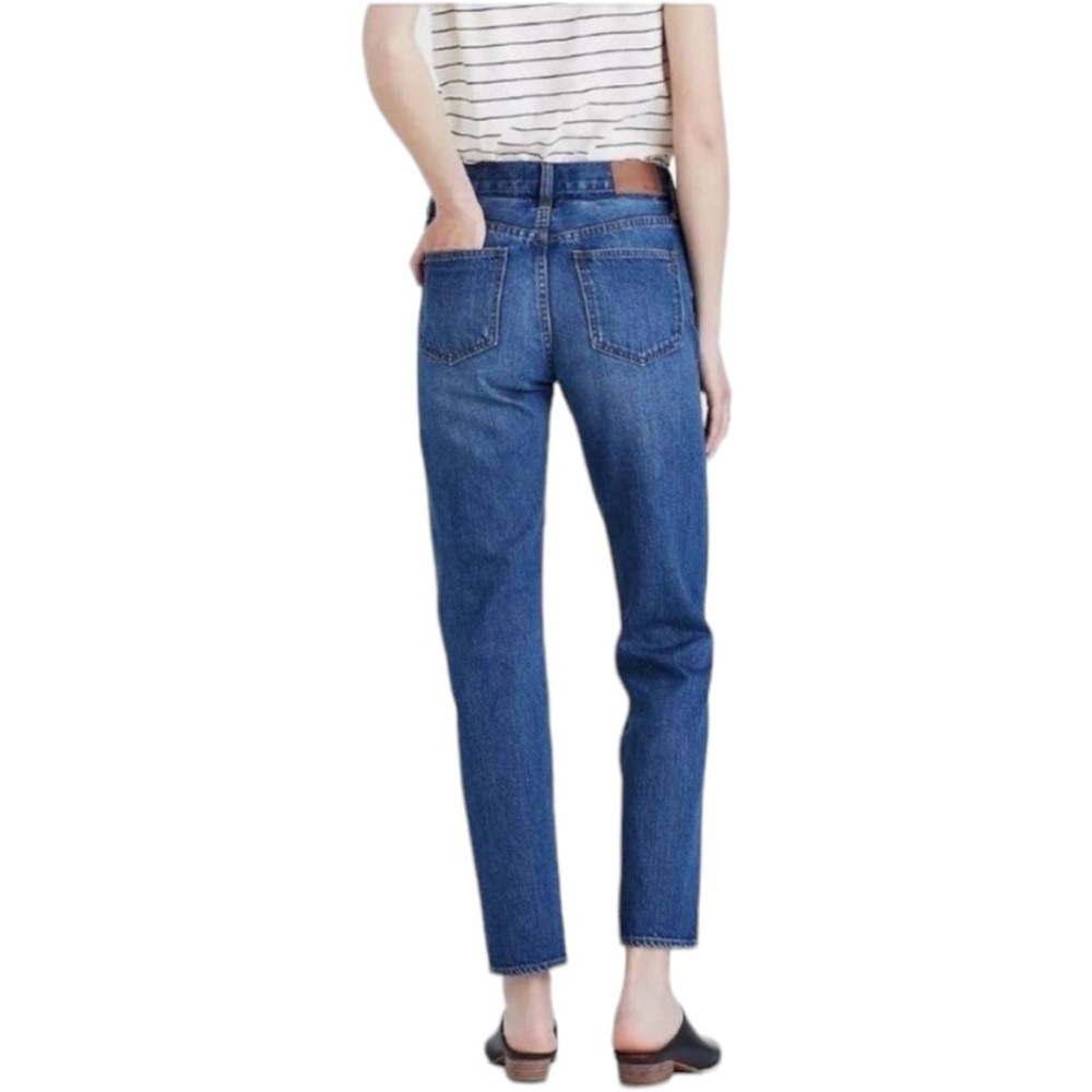 👖Madewell The Perfect Vintage Jean High Rise Stretch Denim Straight Leg sz 28 - Picture 2 of 12